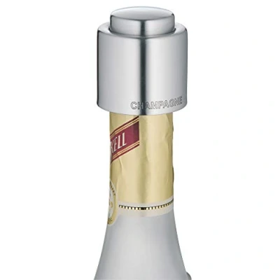 Imagen de WMF Vino Tapón para Botella de Champagne, Acero Inoxidable Cromargan Pulido