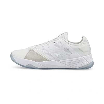 Imagen de PUMA Accelerate Turbo Nitro, Zapato de Tribunal Interior Unisex Adulto, White White, 42 EU