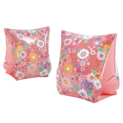 Imagen de Intex Manguitos Infantiles, 3 6 años, 23 x 15 cm, Vinilo Resistente, 2 cámaras de Aire, Diseño Floral Sweet Blossom, para Piscina y Playa (56669)