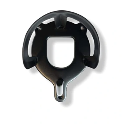 Imagen de Soporte para caballos, establo de equitación, cámara sillín, con gancho adicional, colgar trenzas, cabestro, kandare, metal en rojo y negro, negro