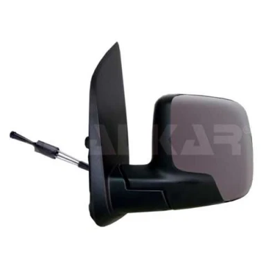 Imagen de Espejo retrovisor Alkar 9231351 izquierda imprimado Ajuste por cable, convexo para vehíc. con volante a la