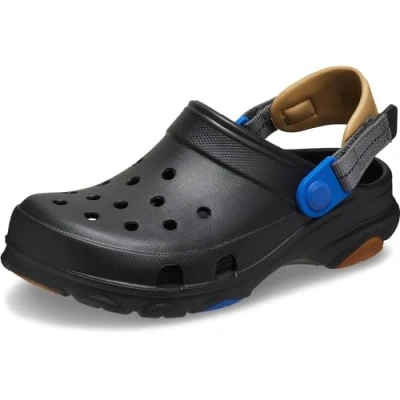 Imagen de Crocs Classic All Terrain Clog K, Zuecos, Unisex niños, Black/Gum, 28/29 EU