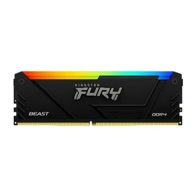 Imagen de Kingston Fury Beast RGB 32GB 3600MT/s DDR4 CL18 DIMM PC Memoria para Ordenadores de sobremesa KF436C18BB2A/32