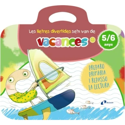 Imagen de les lletres divertides se&#039;n van de vacances. 5 6 anys: Preparo Primària i repasso la lectura (Catalá A PARTIR 3 ANYS LLIBRES DIDÀCTICS aventures els nombres)