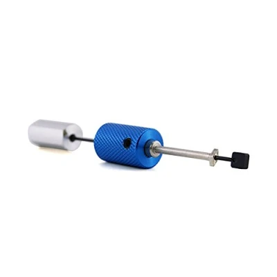 Imagen de TPM Go Civil disque Transparent serrure avec ensemble de crochetage pour serrurier, outils serrurier professionnels (Bleu)