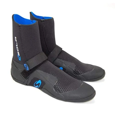 Imagen de SOLA Power Bota de Punta Redonda para Hombre (5 mm), Hombre, A1281 038 01, Negro y Azul, 38/05