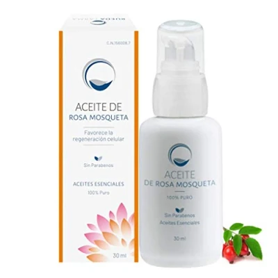 Imagen de Aceite de Rosa Mosqueta Puro 100% Primera Prensada Antioxidante, Hidratante, Regenerador, Repara Cicatrices, Mejora la Pigmentacion 30 ml