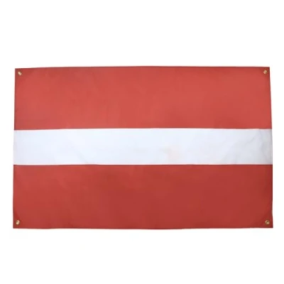 Imagen de AZ FLAG bandera Letonia 150x90 cm con 4 ojales, de Letón para balcón o pared