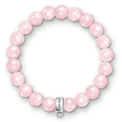Imagen de Thomas Sabo Pulsera con dijes rosa de plata ley 925 X0191 034 9 L17.5