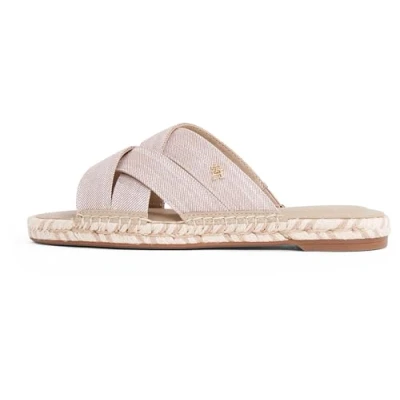 Imagen de Tommy Hilfiger Chambray Alpargatas, Mujer, Talla: 41, Horseradish Zapatos