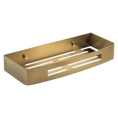 Imagen de Gedy Nerva Portaobjetos rectangular Oro Mate