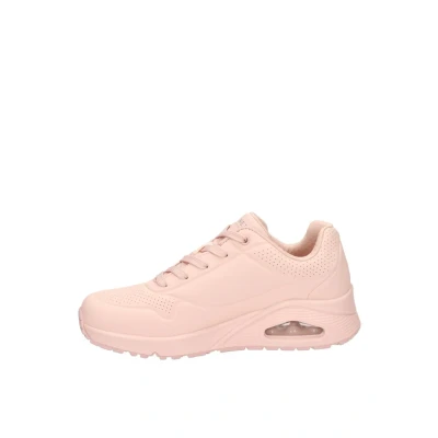 Imagen de Zapatillas skechers uno two much fun blanco rosa de mujer. 39