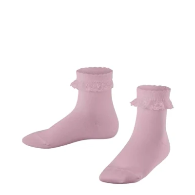 Imagen de FALKE Romantic Lace K So algodón lisos 1 par, Calcetines Unisex niños, Rosa Thulit 8663, 23 26