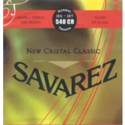 Imagen de CUERDAS GUITARRA CLASICA Savarez (540/CR) New Crystal Classic Roja (Juego Completo)