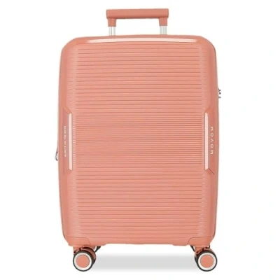 Imagen de Movom Inari Maleta de Cabina Rosa 40x55x20 cms Rígida Polipropileno Cierre TSA 37L 2,68 kgs 4 Ruedas Dobles Equipaje Mano