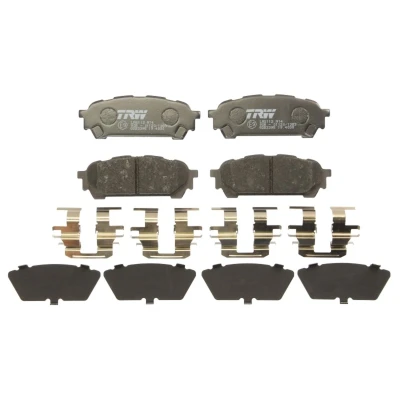 Imagen de TRW COTEC GDB3395 Juego de pastillas freno con avisador acústico desgaste accesorios SUBARU: Impreza II Berlina, Forester