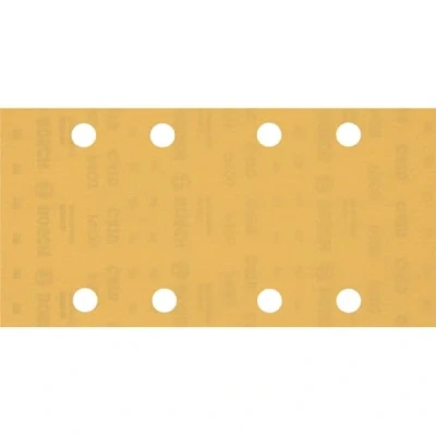 Imagen de Bosch Professional 50 x Lijas Expert C470 con 8 agujeros, para Madera dura, Pintura sobre madera, 93 186 mm, Grano 400, Accesorios Lijadora orbital