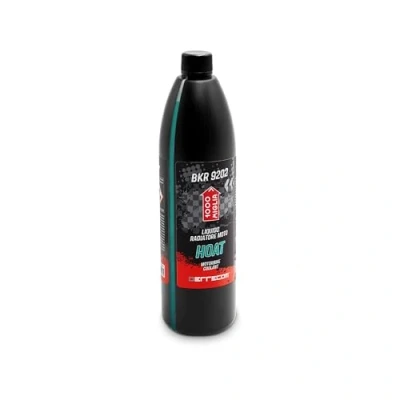 Imagen de Errecom 1000 Miglia BKR 9202 Líquido Radiador de Moto HOAT 38 C/+125 C, anticongelante Listo para Usar Hybrid Oat, 1 litro Azul