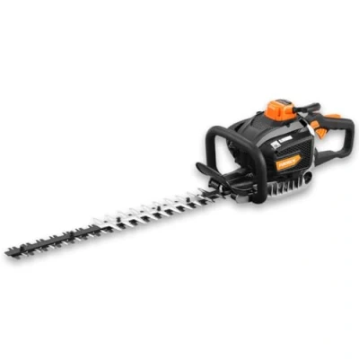 Imagen de FUXTEC Cortasetos Profesional de Gasolina FX MHP245 55cm 24,5cm3 850W Motor 2 Tiempos Cuchilla 61cm Mango ergonómico Giratorio