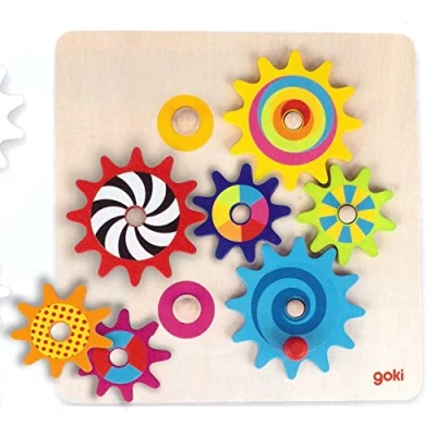 Imagen de GOKI Juego de los Engranajes, Multicolor (58530)