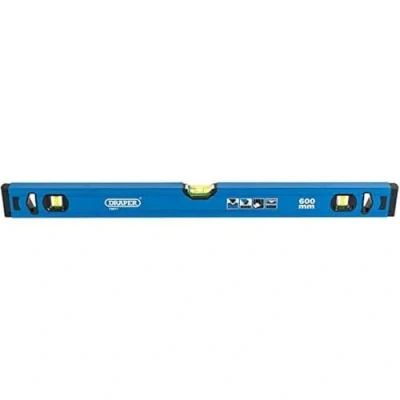 Imagen de Draper DL75 caja sección nivel, azul, 600 mm