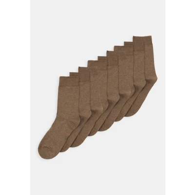Imagen de camano Online Unisex 9 PACK Calcetines, Mujer, Talla: 35 38, Caramel melange