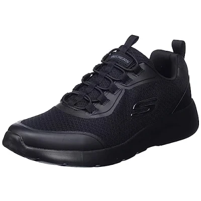 Imagen de Skechers Dynamight 2.0 Setner, Zapatillas de Deporte Hombre, Black Mesh Synthetic Trim, 39 EU