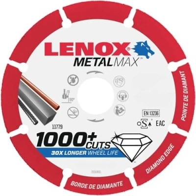 Imagen de DISCO CORTE SEGMENT 115x1,3x22,23MM DIAM METALMAX LENOX