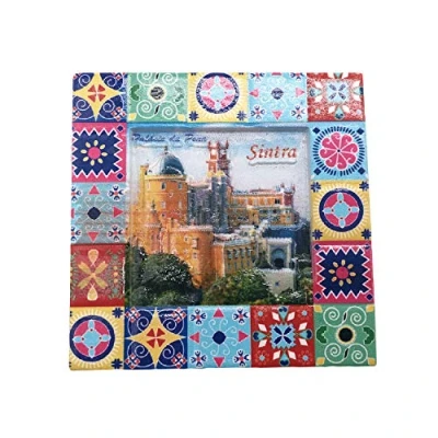 Imagen de 3D Sintra Portugal Refrigerador Imán de Nevera Recuerdos Turísticos Hecho A Mano Resina Artesanía Pegatinas Magnéticas Inicio Cocina Decoración Regalo Viaje