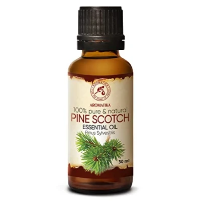 Imagen de Aceite Esencial de Pino Escocés 30ml Pinus Sylvestris Austria 100% Puro &amp; Natural Mejor para Aromaterapia Relájese Belleza Difusor SPA Pine Scotch Essential Oil