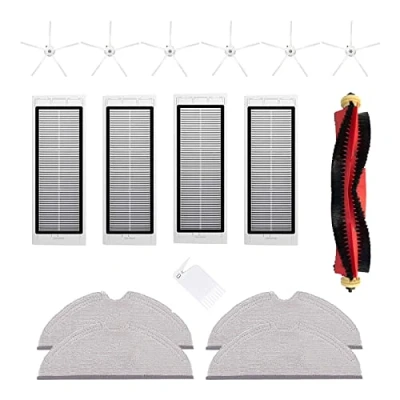Imagen de lohill Juego de accesorios para aspiradora Xiaomi Roborock E5 E4 S5 Max S6 Pure maxV (16 unidades)
