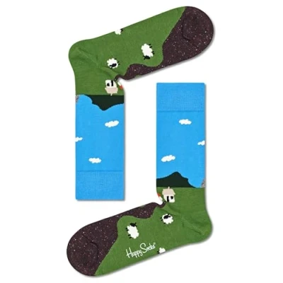 Imagen de Happy Socks Little House On The Moorland Sock Calcetines, Multi, 36 40 para Mujer