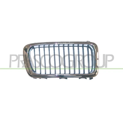 Imagen de PRASCO BM0972014 Parrilla Delante, izquierda cromo/negro, cromo BMW: 7