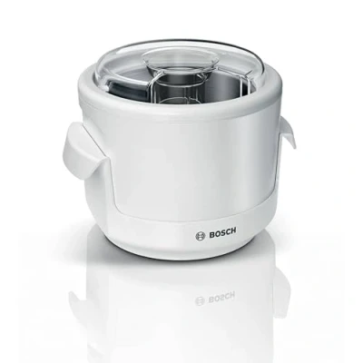 Imagen de Bosch Accesorio heladera, Compatible con Robots de Cocina MUM Serie 2, Blanco, MUZS2EB