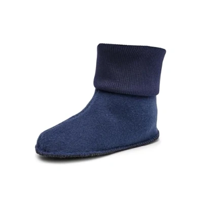 Imagen de Ladeheid botas de goma para niños Calcetines bota Interior Calentadores lluvia LA CA 10 11, azul marino, 26 27