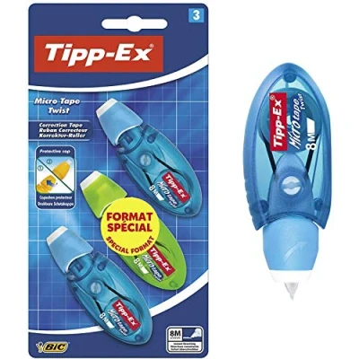 Imagen de Tipp Ex Micro Cinta correctora, colores surtidos (3 unidades)