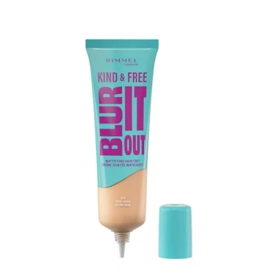 Imagen de Rimmel Kind &amp; Free Blur it out Base de Maquillaje Líquida Rose Ivory 010 30ml