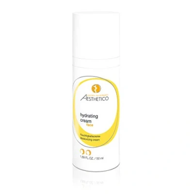 Imagen de AESTHETICO Crema hidratante de 50 ml para pieles secas y sensibles, con ácido hialurónico, antienvejecimiento, antideshidratación, adecuado como base maquillaje.