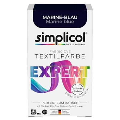 Imagen de Simplicol Textilfarbe expert 1702 Farbe für kreatives, einfaches Färben in der Waschmaschine oder manuell