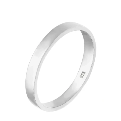 Imagen de Elli Classic Basic Anillo, Mujer, Talla: 52, Silber
