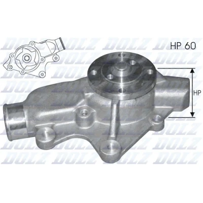 Imagen de DOLZ J202 Bomba de agua JEEP: Cherokee II, Grand I