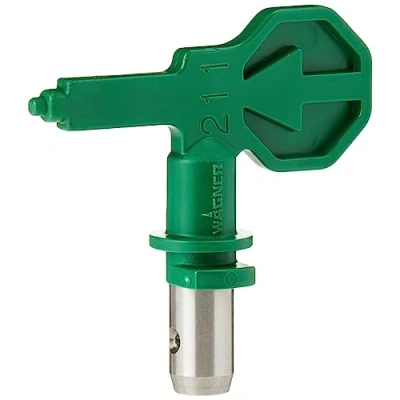 Imagen de WAGNER Control Pro HEA boquilla 211 para el pulverizador de pintura Airless esmaltes, pinturas laca, aceites y agentes separadores, &lt; 55% menos niebla pulverización, verde