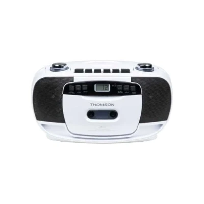 Imagen de Lecteur radio cassette et CD portable THOMSON RK201CD Blanc