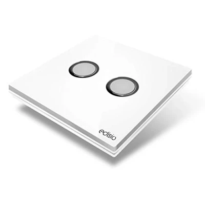 Imagen de Interruptor inalámbrico 2 teclas Blanco