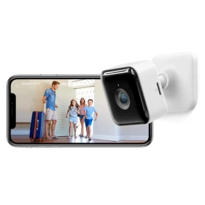 Imagen de GNCC Cámara Vigilancia WiFi Interior, 1080P Vigilabebes con Camara Domicilio Detección de Movimiento, Visión Nocturna, Audio 2 Vias, Óptimo para Ver Bebés y Mascotas, C2