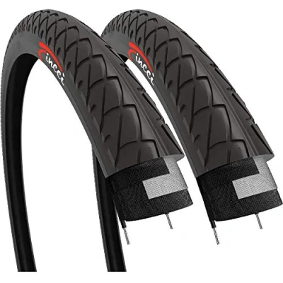 Imagen de Fincci Par 26 x 2,10 Pulgadas 54 559 Cubiertas para Carretera MTB Montaña Hibrida Bici Bicicleta (Paquete de 2)