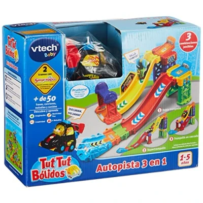 Imagen de VTech TTB Autopista 3 en 1 Pistas Coches tut bólidos. (3480 527522) , color/modelo surtido