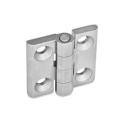 Imagen de ganter Norma Elementos bisagras, 1 pieza, acero inoxidable, mate narguile, GN 237 de ni 60 a GS