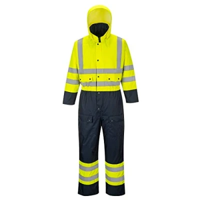 Imagen de Portwest Mono Contrast, Con Forro, Tamaño: M, Color: Amarillo/Marino, S485YNRM