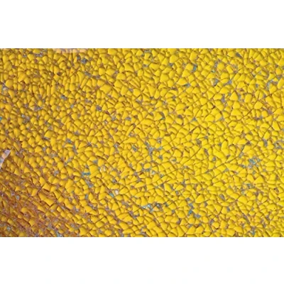 Imagen de GLOREX Crackle Mosaic Placa, Cristal, Amarillo, 15 x 0.5 27 cm